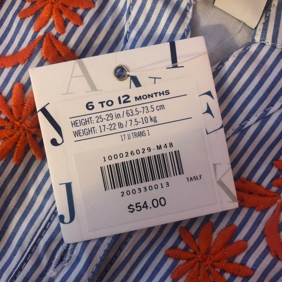 Janie and Jack Romper - Picture 2 of 2